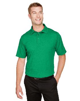 Devon & Jones Performance Men's Address Melange Polo. DG22